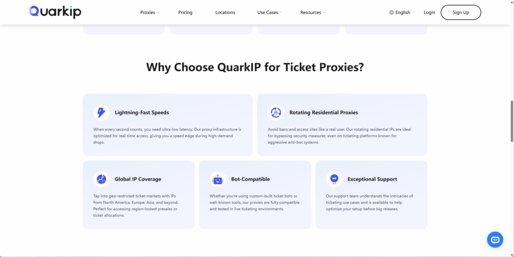What is a QuarkIP‘s Ticketmaster Proxy?