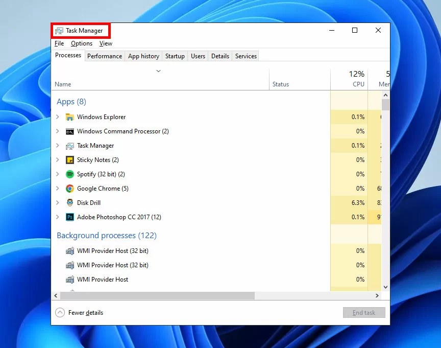 End Discord Processes by task manager
