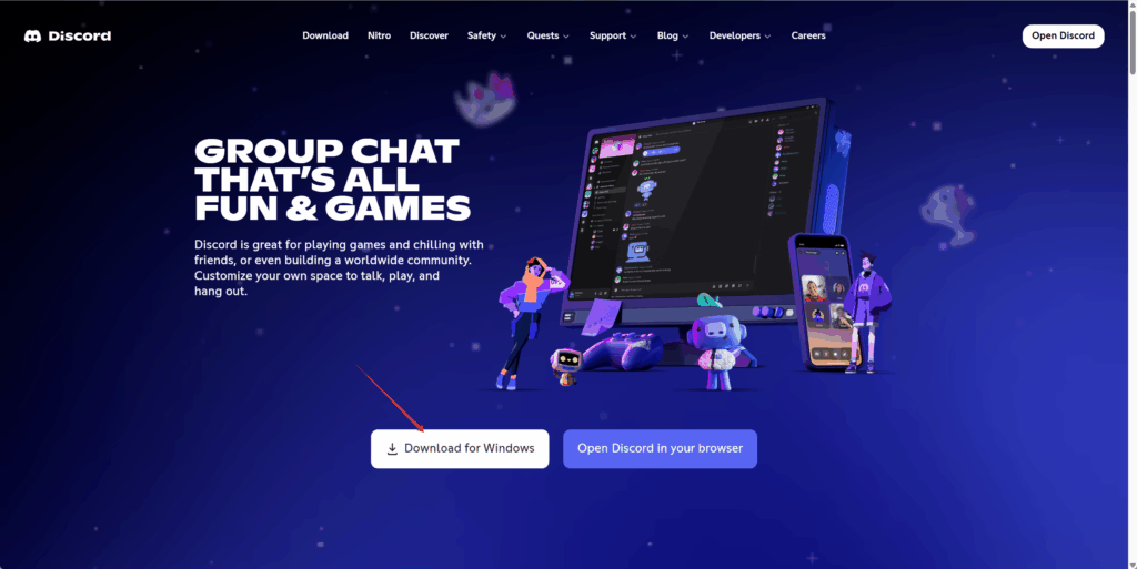 Discord Download Page