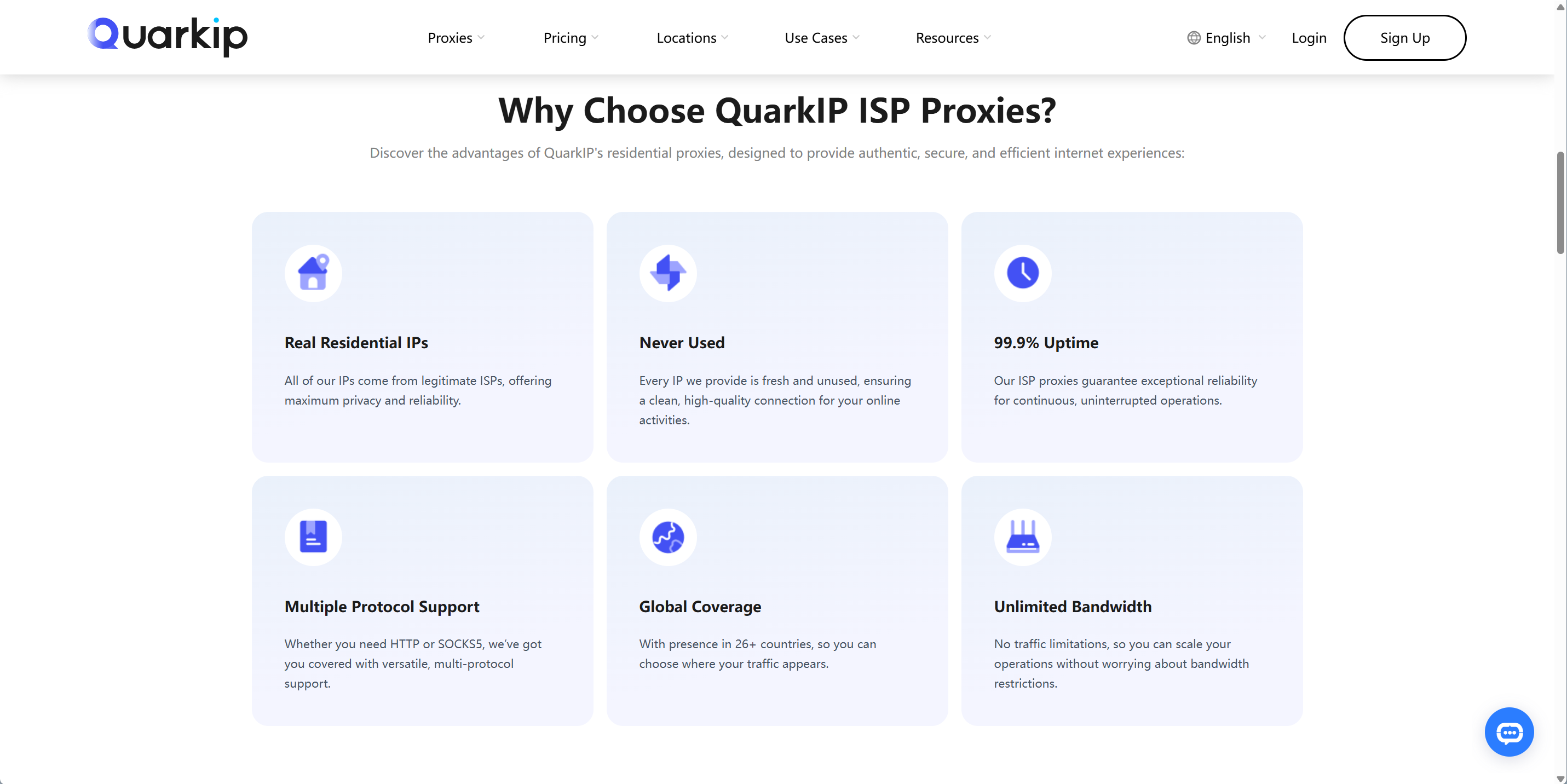 Why Choose QuarkIP Residential Proxies