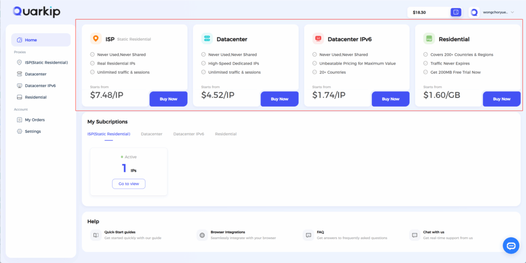 Choose the Right Facebook Proxy with QuarkIP