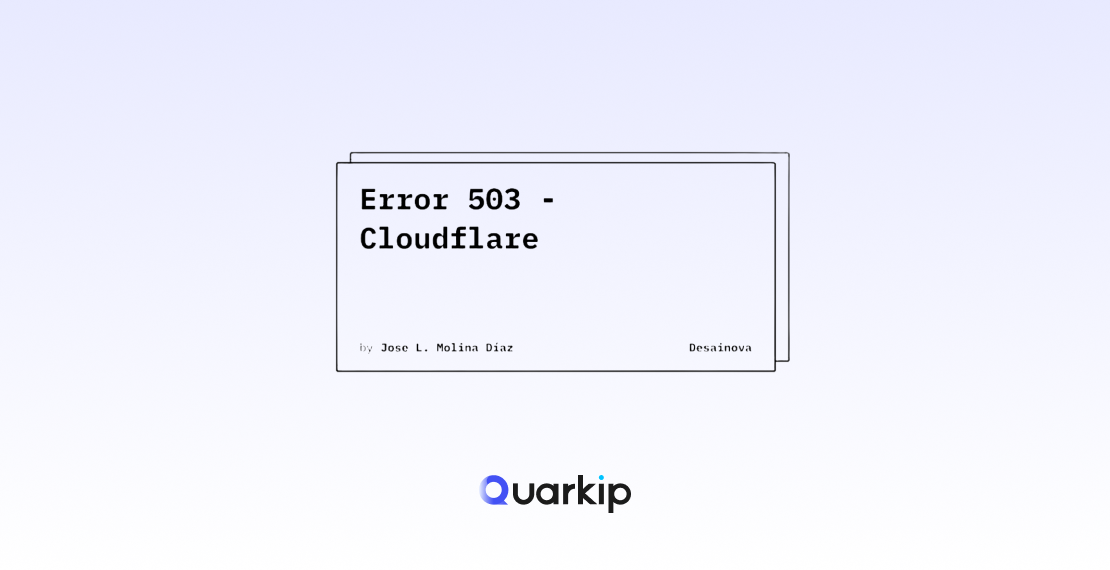 How to Fix Cloudflare Error 503: Service Unavailable