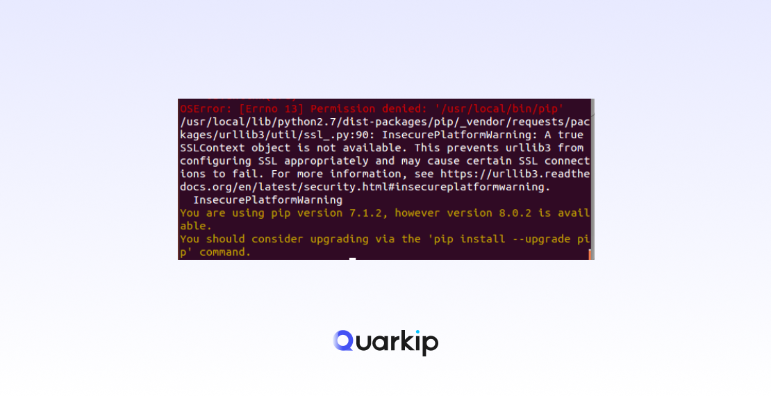 How to Fix Pip Install Permission Denied Error (2026 Guide)