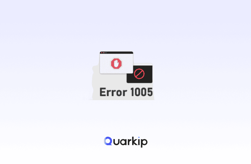 Error 1005 Access Denied: Why Your IP Is Blocked and How to Fix It